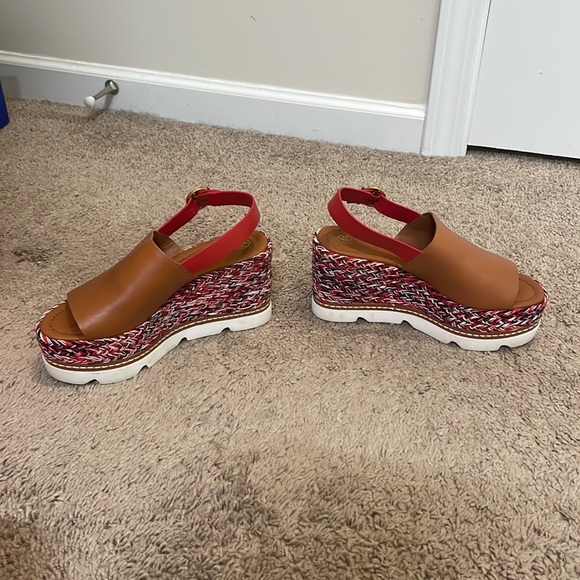 Tory Burch Size 7 Miranda 90MM Espadrille Wedge - Picture 4 of 5